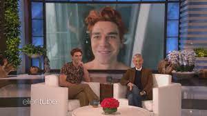 Kiwi actor KJ Apa shows off his butt in saucey birthday message to Ellen