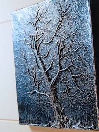 Winter Geschenk Baum Skulptur Garten Geschenke Baum Schattenbild Kunst Fur Zaun Oder Wand Baum Skulptur Kleber Kunst Skulpturen