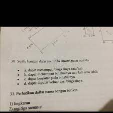 Setelah mengenal berbagai simetri putar pada poligon, sekarang saatnya kamu mengamati penemuan yang ada di sekitarmu yang mempunyai simetri putar. Suatu Bangun Datar Memiliki Simetri Putar Apabila Brainly Co Id