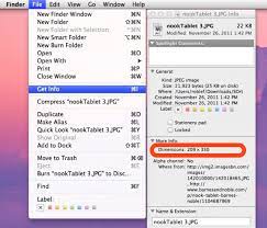 Macos - How To Quickly Know The Dimensions Of An Image? - Ask Different