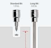 3/8 Inch Drive x #4 Long Phillips Bit Socket | TEKTON