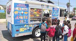 Scoops of ice cream on a baking sheet. Our Favorite Ice Cream Truck Treats Ranked