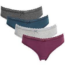 charmleaks damen panty baumwolle unterwasche damen hipster mit spitze 4er pack slips mehrpack l 4er pack dam unterhosen damen damen hipster spitzenunterwasche