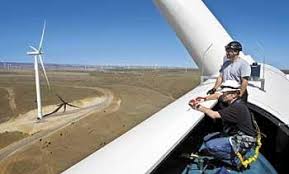 The classes include topics such as general electronics, hydraulics, and safety. Green Job In Action Wind Turbine Technicians Solar Wind Green Jobs Wind Turbine