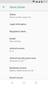 How to install apk files. Update Moto G4 Plus On Android 8 1 Oreo Aosp Rom Droidvendor