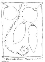 More Christmas Printable Art Activities Santa S Outfit Redesign And More Printable Art Activities Christmas Ornament Coloring Page Art Activities