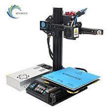3d Printer High Precision Kp3 Upgraded Diy Rigid Metal Frame Drukarka Lcd Screen In 2020 3d Printer Kit 3d Printer Diy Desktop