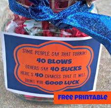 40th birthday gift basket ideas! Gifts For Mens 40th Birthday
