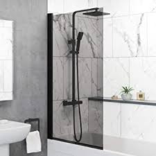 Long shower screen for bath. Amazon Co Uk Shower Screen