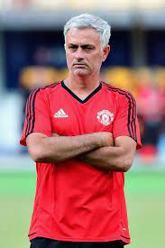 Jose Mourinho Training Session On 07 08 2017 Arena Philip Ii Skopje Macedonia Jose Mourinho Man United Uefa Super Cup