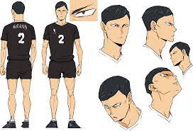 As part of a sports kuroo is hot as heck. Wen On Twitter Akagi Michinari S Character Design For Haikyuu To The Top Part 2