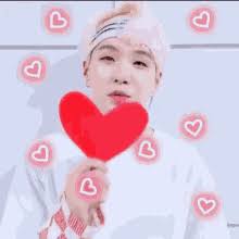 All animated valentine's day gifs and valentine's day images in this category are 100% free and there are no charges attached to using them. Bts Heart Gifs Tenor