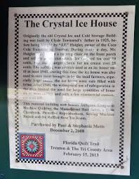 The Crystal Ice House Historical Marker