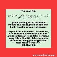 Doa Nabi Sulaiman Doa Tuhan Burung