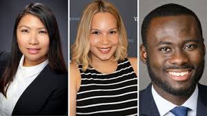 YSN students Samantha Ramirez '22 DNP, Taina Lopez-Cartagena '22 DNP, and  Kwaku Gyasi '23 MSN recently placed in the top three teams of the second  annual Yale Institute for Global Health (YIGH)