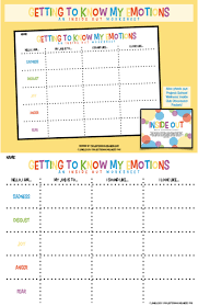 Teach Kids About Emotional Intelligence Using Inside Out This Worksheet Breaks Down Our Basic Emotions And Tea Health Lesson Plans Emotions Counseling Lessons