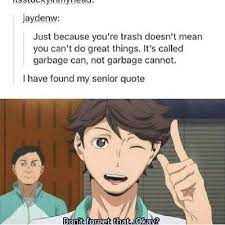 35+ powerful haikyuu quotes that inspire (images + wallpaper) these pictures of this page are about:haikyuu funny quotes. Haikyuu Who Is Your Haikyuu Husbando Haikyuu Funny Haikyuu Haikyuu Meme