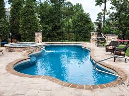 Fiberglass pools are better than concrete pools for many reasons. Custom Inground Fiberglass Pools Swimming Pool Contractor Tulsa Ok