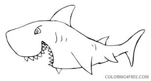The diagram is ideal for kids aged above 10. Shark Coloring Pages Sharks Cake Ideas Printable Coloring4free Coloring4free Com
