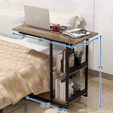 With a computer desk standing in your office or home, they offer you the versatility to use them for anything. Qyn Adjustable Height Laptop Desk Mobile Bed Side Computer Table With Wheels Easy To Assembly Workstation Des Ideia Moveis Ideias Para Mobilia Planos De Moveis