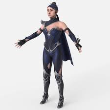 Kitana is a fictional character in the mortal kombat fighting game franchise by midway games and netherrealm studios. Kitana Electric Edenian From Mortal Kombat 11 Free 3d Model
