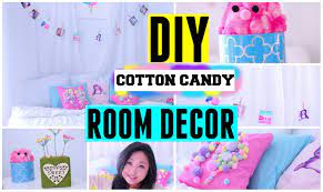 Diy Spring Cotton Candy Room Decor Ideas For Teens Cute Easy Cheap For Tumblr And Pinterest Candy Room Teenage Girl Bedroom Diy Diy Crafts Room Decor
