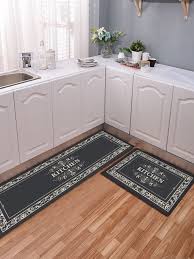 Letter Print Non Slip Kitchen Mat 1pc Check Out This Letter Print Non Slip Kitchen Mat 1pc On Shein And Explore More To M Kitchen Mat Printed Floor Mat Rugs Uk