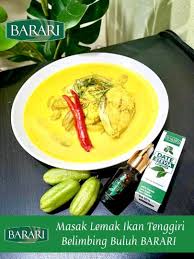 1 bijik setgh kelapa parut (perah amik pati shj). Aisha Barari Masak Lemak Ikan Tenggiri Belimbing Buluh Facebook