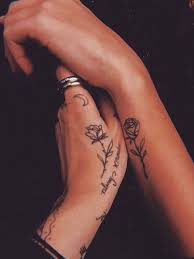 45 Meaningful Tiny Finger Tattoo Ideas Every Woman Eager To Paint Page 41 Of 45 Latest Fashion Trends For Woman Matching Couple Tattoos Tattoos Small Wrist Tattoos