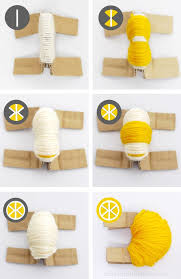 Pom Pom Fruchte Fruit Tutorial Bommel Machen Pompons Basteln Pompoms Basteln