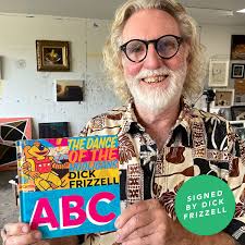 The Dance of the Hooligans" signed art book by Dick Frizzell