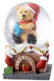 泰迪熊迷你水球 泰迪熊迷你水球擺設 增添節日氣氛 hk 38 snow globes home decor decor