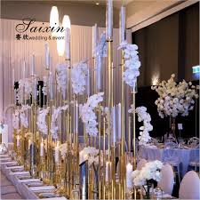 These candle holders are perfect for any home, wedding or event. Hot Sell Tall Gold Candle Holder Centerpieces For Wedding Decoration Buy Centerpieces Wedding Gold Candle Holder Gold Candle Centerpiece Holder Centerpieces Wedding 2020 Product On Alibaba Com