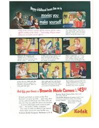 Vintage 1952 National Geographic Ad Kodak Movie Camera Ad In 2020 National Geographic Kodak National Geographic Magazine