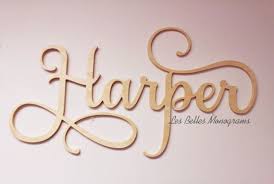 Personalized Wooden Name Sign Wall Hanging Letters For Nursery Etsy Wooden Name Signs Letter Wall Decor Hanging Letters