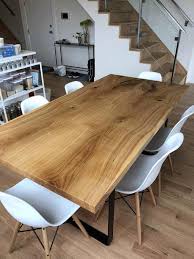 Table base was originally made for a gluing machine from a textile mill. I Built A Bookmatched Not Live Edge Slab Dining Table Imgur Slab Dining Room Table Live Edge Table Dining Rooms Dining Room Table