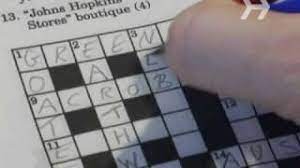 You are given a hint for each answer, like a crossword puzzle. How To Solve Crossword Puzzles Youtube
