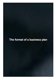 Traditional business plan format you might prefer a traditional business plan format if you're very detail oriented, want a comprehensive plan, or plan to request financing from traditional sources. The Format Of A Business Plan By Hudson Tori Issuu