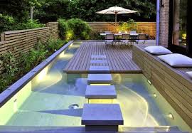 Stepping Stones Spa Design Gartenpools Kleine Terrasse