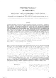 Check spelling or type a new query. Univariate Analysis Of Major Demographic And Other Self Report Download Table