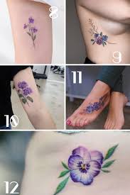 Maybe you would like to learn more about one of these? Vibrant Violet Flower Tattoo Ideas Designs Tattooglee