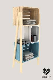 Individuell Selbstgebaut So Wie Du Es Willst Dein Regal Aus Kisten Heimwerken Buildify Diy Holz Regal Kisten Regal Holzkisten Regal Regal Selber Bauen