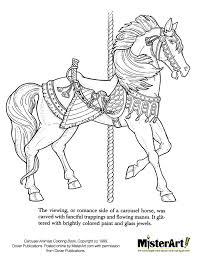 Images Of Free Coloring Page Carousel Animals Book Download Wallpaper Horse Coloring Pages Coloring Books Animal Coloring Books