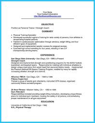 high school athletic trainer resume