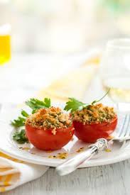 Tomates A La Provencale Au Four Recette Tomates Provencales Recettes De Cuisine Recette Tomate