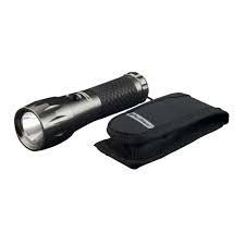 Power By Go Green 3 Watt Tactical Flashlight With Belt Pouch Gg 113 01 3t The Home Depot