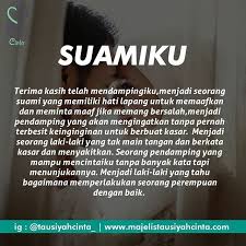 Suamiku Terimakasih Telah Menjadi Pendamping Yang Penuh Kasih Sayang Untukku Dan Anak Anak Follow Cintaza Kata Kata Indah Kata Kata Motivasi Kutipan Suami