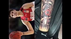 The process, while not fully completed, took around 4 hours to do. Lamelo Ball New Tattoo Leg Tattoo Lavar Ball Lonzo Ball Liangelo Ball React Lamelo Wears Puma Mb1 Youtube