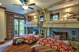 Bed Like This Would Wok Well In Downstairs Guest Bedroom Ceiling Height In The Basement Would Totally Allow For This House Home Dream House