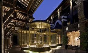 法兰西情怀邂逅东方庭院 成都钓鱼台精品酒店设计 美国室内设计中文网 boutique hotel chengdu rooftop design